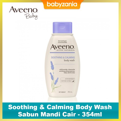 Aveeno Soothing & Calming Body Wash Sabun Mandi Cair - 354ml